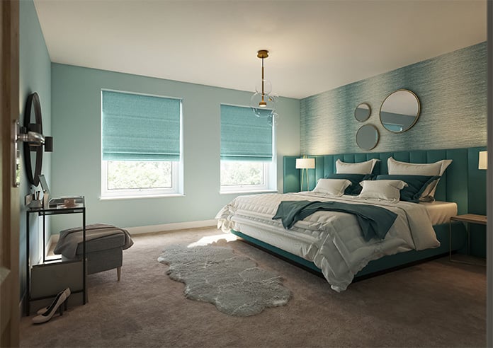 Sinclair, Undertow - Motorised Roman Blind - Image 6